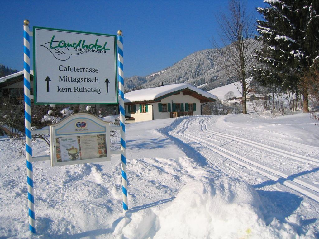 Landhotel Maiergschwendt Ruhpolding Kültér fotó
